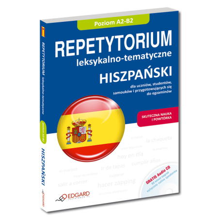 Hiszpański Repetytorium leksykalno-tematyczne A2-B2 (Książka + Audio CD)