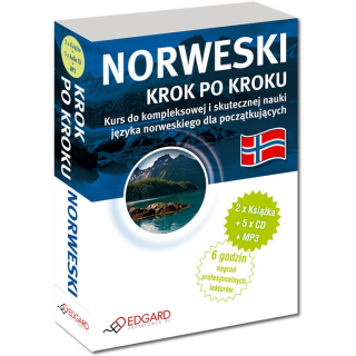 Norweski Krok po kroku (2 x Książka + 5 x CD...
