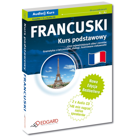 Francuski Kurs podstawowy - Nowa Edycja (Książka + 2 x CD Audio)