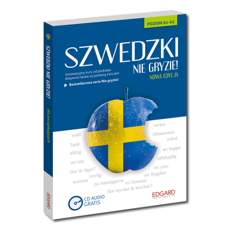 Szwedzki nie gryzie!  (Książka + CD Audio) NOWE WYDANIE