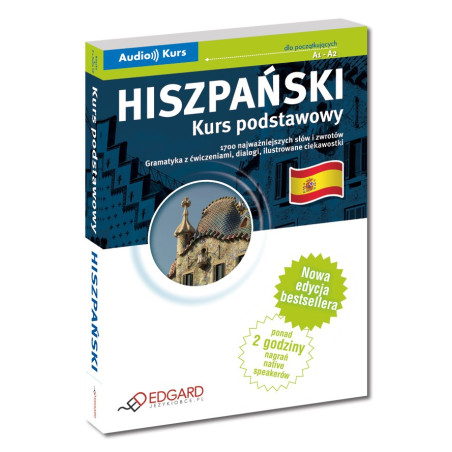 Hiszpański Kurs podstawowy - Nowa Edycja! (Książka + 2 x CD)