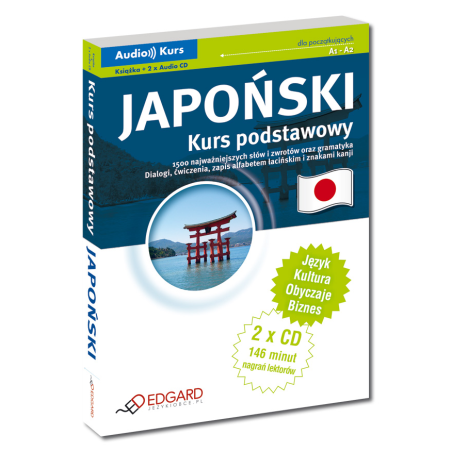 Japoński Kurs podstawowy (Książka + 2 x Audio CD)