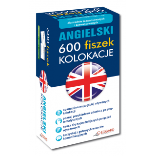 Angielski 600 fiszek Kolokacje (Fiszki z 600...
