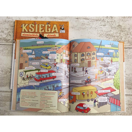 Księga niemieckich słówek (7+)
