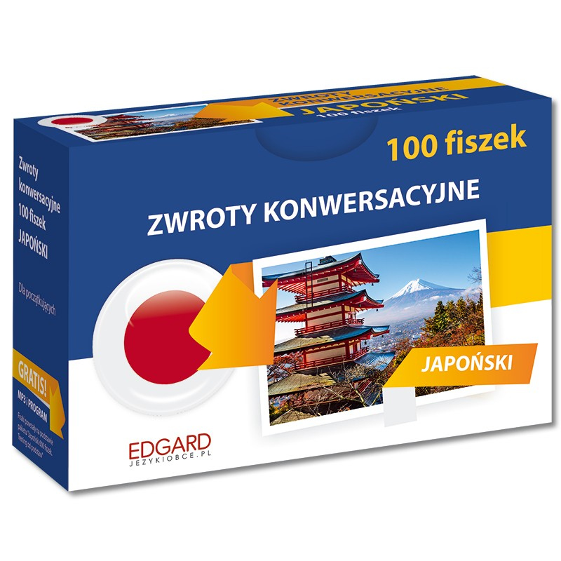 Japoński 100 Fiszek Zwroty konwersacyjne