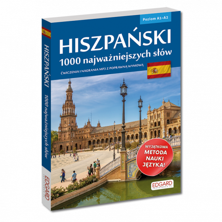 Hiszpański. 1000 najważniejszych słów (książka + nagrania mp3)