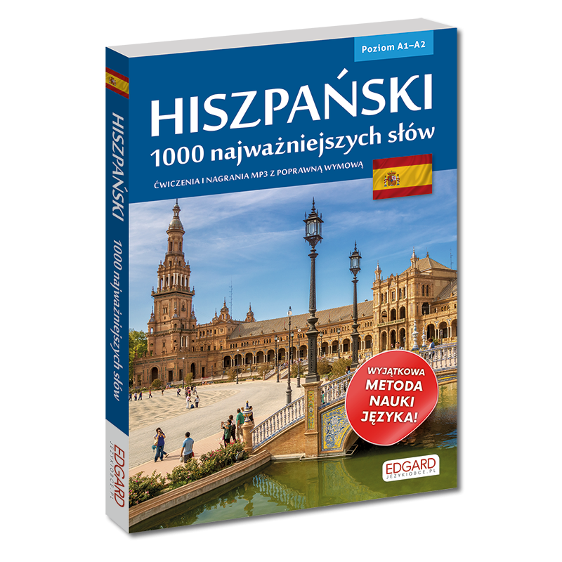 Hiszpański. 1000 najważniejszych słów (książka + nagrania mp3)