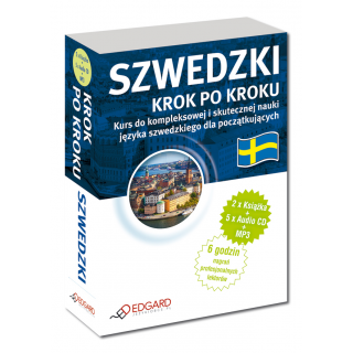 Szwedzki Krok po kroku (2 x Książka + 5 x Audio...