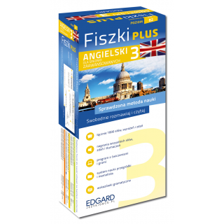 Angielski Fiszki PLUS dla średnio...