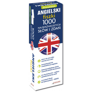 Angielski fiszki 1000 najważniejszych słów i...