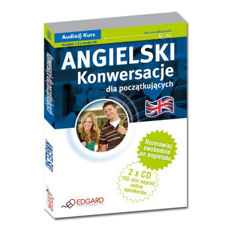 Angielski Konwersacje dla początkujących (Książka + 2 x Audio CD)