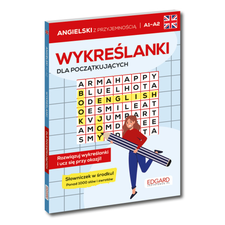 Angielski. Wykreślanki dla początkujących A1–A2