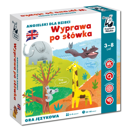Wyprawa po słówka. Angielski dla dzieci. Gra...
