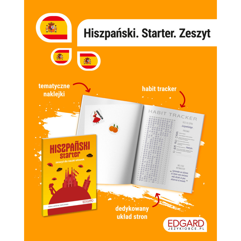 Hiszpański. Starter. Zeszyt do nauki słówek