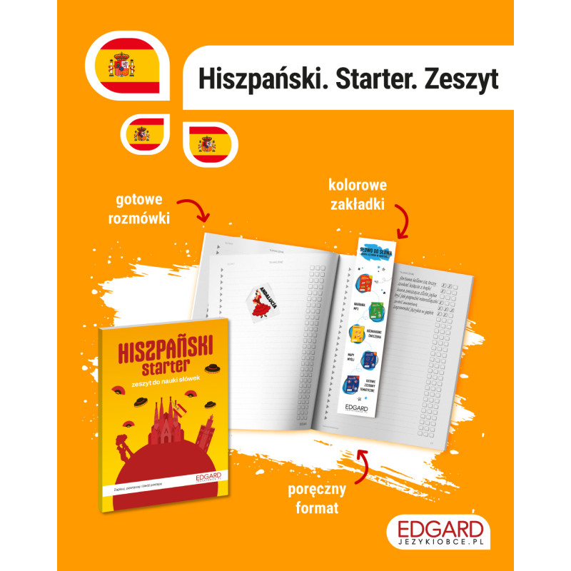 Hiszpański. Starter. Zeszyt do nauki słówek