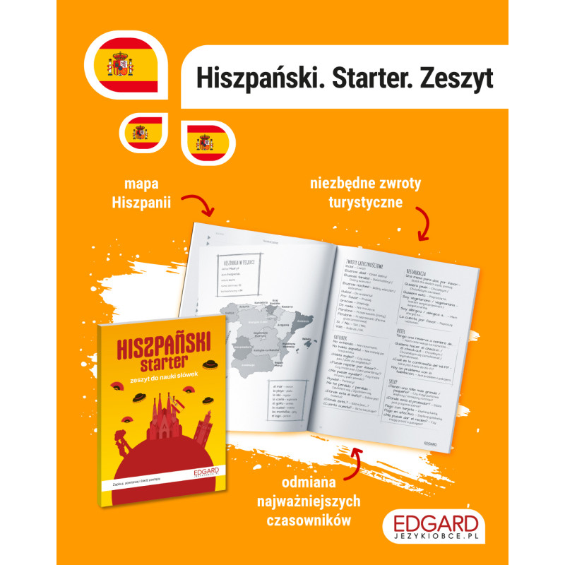 Hiszpański. Starter. Zeszyt do nauki słówek