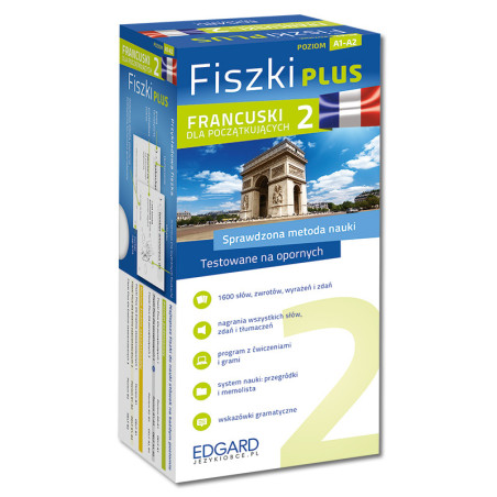 Francuski. Fiszki PLUS dla początkujących 2
