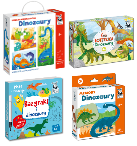 Prezenty dla fanów dinozaurów - zabawki z dinozaurami