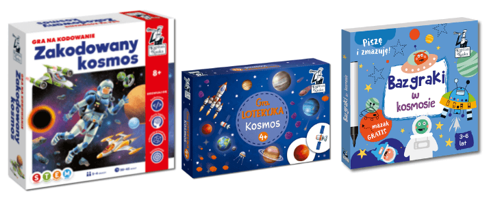 Prezenty dla wielbicieli kosmosu i astronomii - zabawki o kosmosie