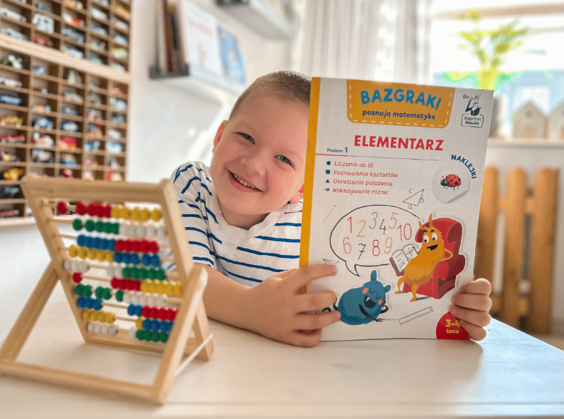 Bazgraki poznają matematykę. Elementarz, poziom 1