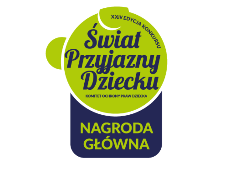 Nagroda główna w konkursie Świat Przyjazny Dziecku - 