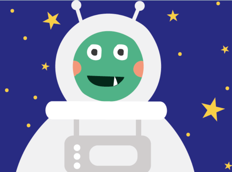 Bazgrak-Ptyś w kosmosie