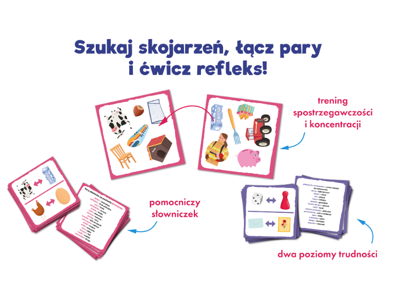 Bójka na skojarzenia – gra na refleks i logikę dla dzieci od 5 lat