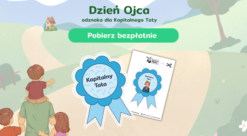 Karty pracy Kapitana Nauki dla dzieci – materiały do pobrania i wydrukowania
