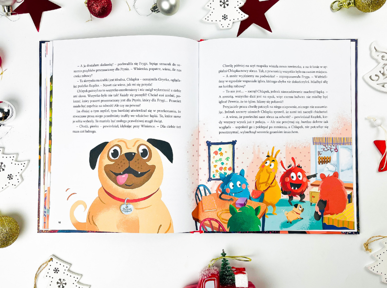 Otwarta książka Święta u Bazgraków. Zimowe opowieści