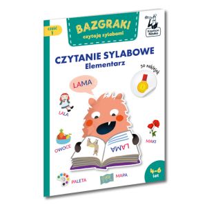 Bazgraki czytają sylabami. Czytanie sylabowe. Teczka edukacyjna