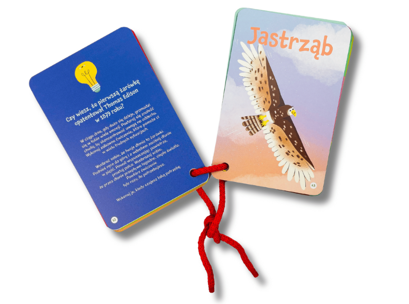 Uważność dla dzieci - trening mindfulness - Kapitan Nauki-przykładowe karty