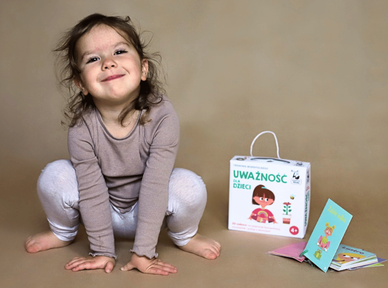 Uważność dla dzieci – zestaw kart z ćwiczeniami mindfulness dla dzieci