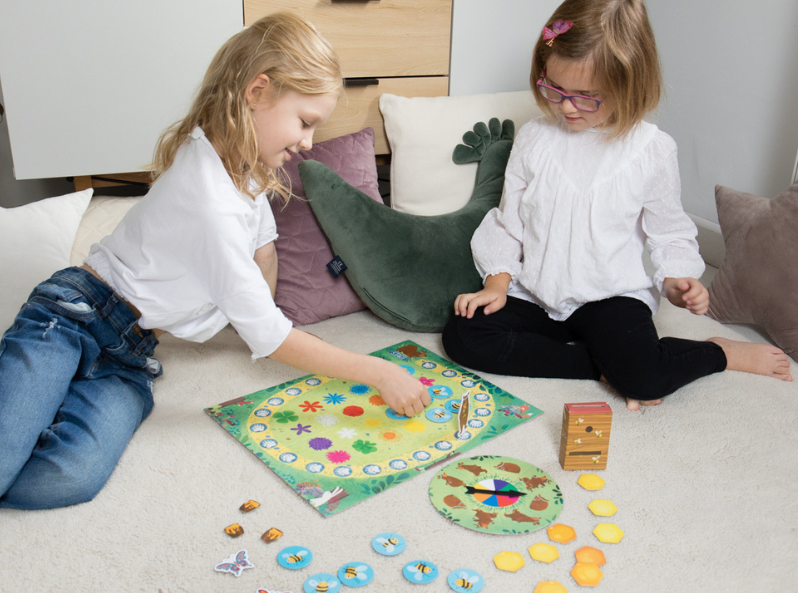 Gra kooperacyjna Miś i pszczoły