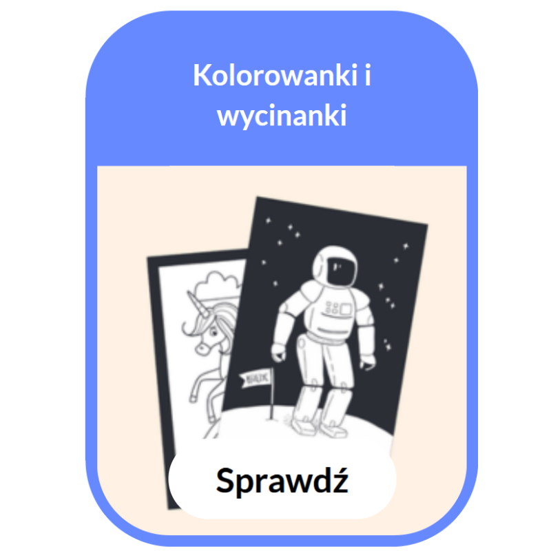 Zachęta do pobrania darmowych kolorowanek dla dzieci Kapitana Nauki