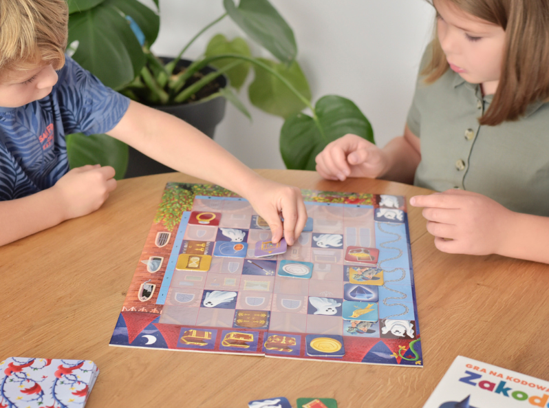 Gra na kodowanie Zakodowany zamek