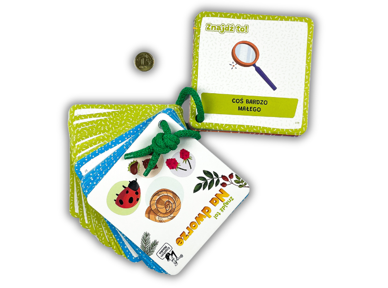 Znajdź to! Na dworze – gra z misjami terenowymi dla dzieci od Kapitana Nauki