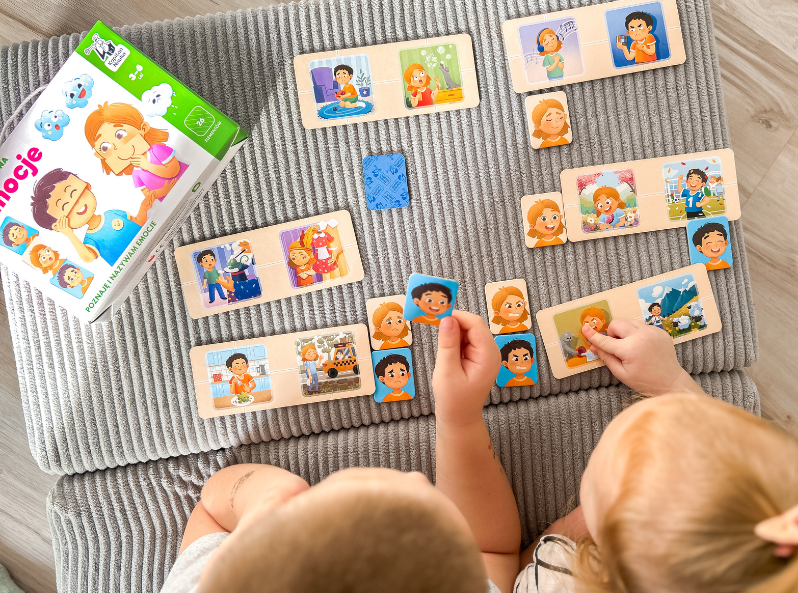 Gra edukacyjna Emocje - nauka rozpoznawania uczuć dla dzieci
