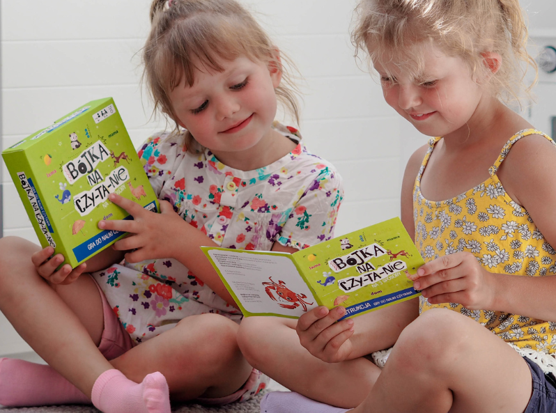 Gra edukacyjna Bójka na czytanie do nauki czytania metodą sylabową