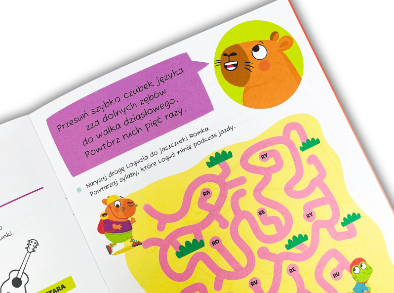 Zabawy logopedyczne. Wymawiam r