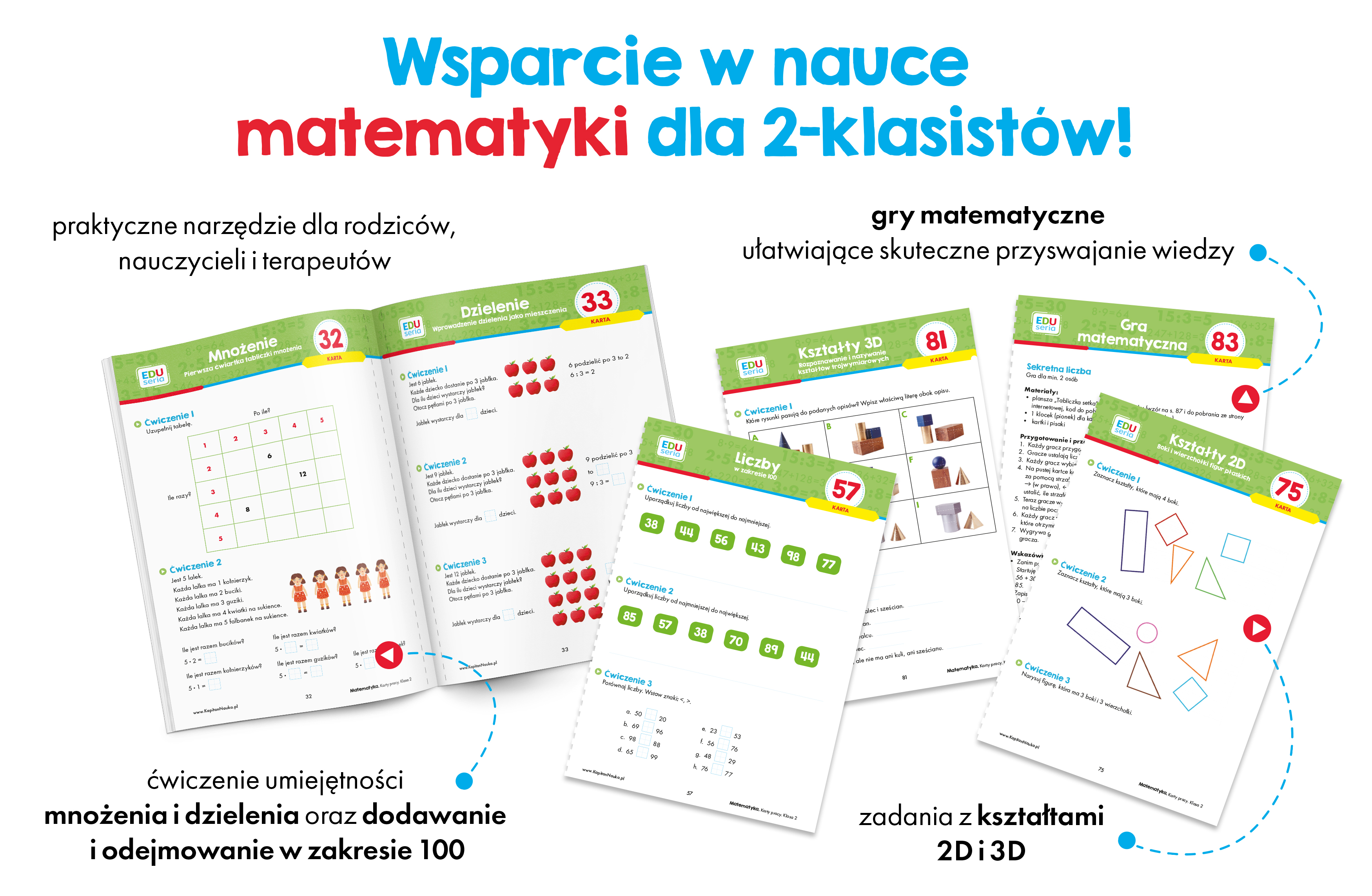 Wizualizacja EDUseria_Matematyka_Karty_pracy_Klasa_2 Kapitan Nauka