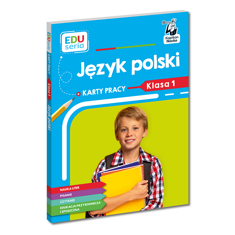 EDUseria. Język polski. Karty pracy. Klasa 1