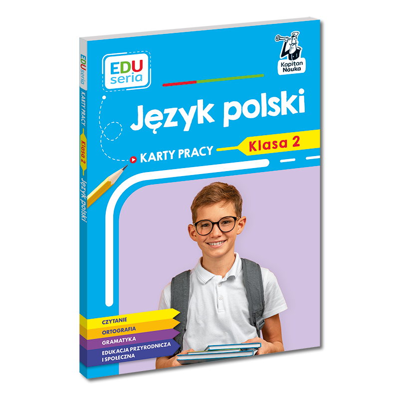 EDUseria. Język polski. Karty pracy. Klasa 2