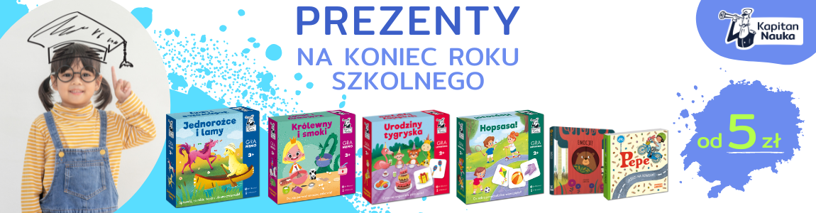 Prezenty na Dzień Dziecka Kapitan Nauka Promocja 30%