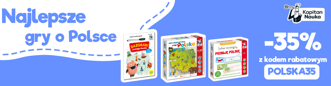 Odkryj Polskę z Kapitanem Nauką!