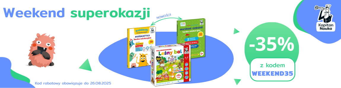 Weekend superokazji Kapitan Nauka Promocja 35%