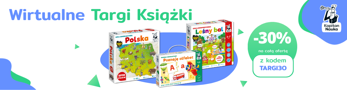 Wirtualne Targi Książki Kapitan Nauka Promocja 30%