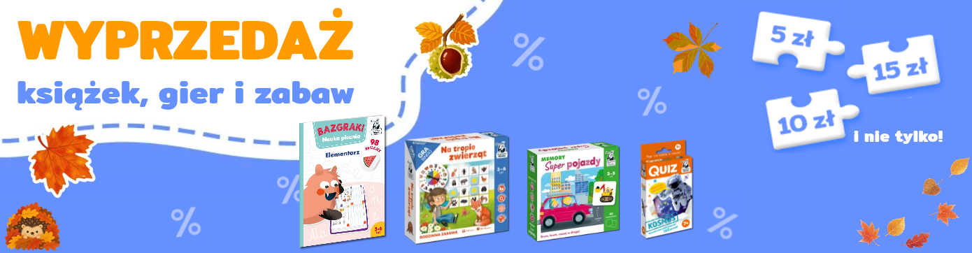 Wyprzedaż książek Montessori Kapitan Nauka
