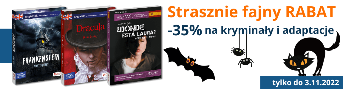 Halloween Języki obce.pl - Aż 35% rabatu na mroczne kryminały i powieści