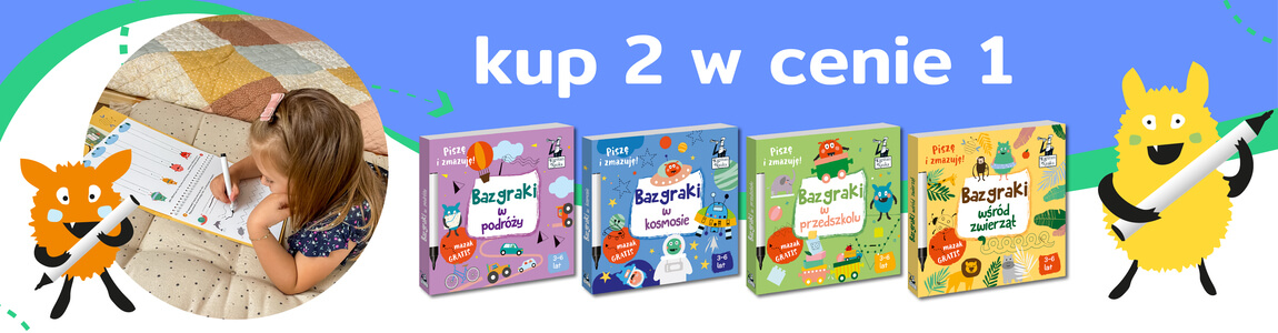 2 Bazgraki w cenie 1 - promocja | KapitanNauka.pl