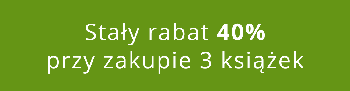 Stały rabat 40% przy zakupie 3 książek | Samo Sedno